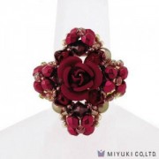 Miyuki Bead Jewelry Kit BFK 118 Carmen Roese Ring