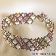 Miyuki Bead Jewelry Kit BFK 34 Net Pattern Bracelet