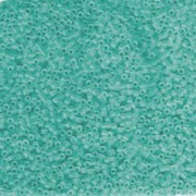 Miyuki Delica Perlen 1,6mm DB1268 transparent matt Caribbean Teal ca 5gr