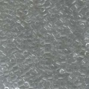 Miyuki Delica Perlen 3mm DBL0141 transparent Crystal ca 6,8 Gr.