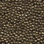 Miyuki Tropfen Perlen 3,4mm 0457 metalic Bronze 10gr