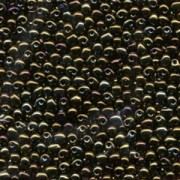 Miyuki Tropfen Perlen 3,4mm 0458 metallic Dark Olive 10gr