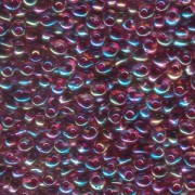 Miyuki Magatama Perlen 4mm 2170 fuchsialined Aqua irisierend ca 24gr