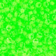 Miyuki Rocailles Perlen 3mm 1120 inside colorlined Neon Mint Green ca 13gr