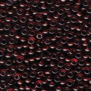Miyuki Rocailles Perlen 4mm 0134 transparent dark Topaz ca 20gr