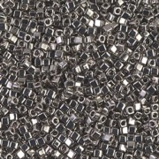 Miyuki Würfel Perlen, Cube, Square Beads 1,8mm 0190 plated Nickel 12gr