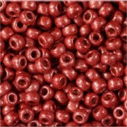 Miyuki Rocailles Perlen 2mm 4208F frosted Duracoat galvanized Berry ca 23,5gr