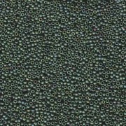 Miyuki Rocailles Perlen 1,5mm 2031 luster matt metalic Sage ca 11gr