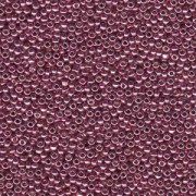 Miyuki Rocailles Perlen 1,5mm 4218 Duracoat galvanized Dusty Orchid ca 11gr