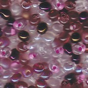 Miyuki Tropfen Perlen 3,4mm Mix01 Lilacs ca 25gr.
