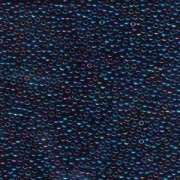 Miyuki Rocailles Perlen 1,5mm 0452 metallic rainbow Midnight Blue ca 11gr