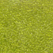 Miyuki Rocailles Perlen 1,5mm 0143 transparent Lime Green ca 11gr