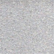 Miyuki Rocailles Perlen 1,5mm 0250 transparent rainbow Clear ca 11gr