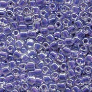 Miyuki Dreieck Perlen, Triangle Beads 2,5mm 1123 colorlined Purple 13gr