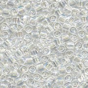 Miyuki Dreieck Perlen, Triangle Beads 2,5mm 1151 transparent rainbow Clear 13gr