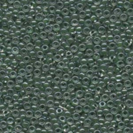 Miyuki Rocailles Perlen 2mm 217 forest green lined Crystal ca 12gr
