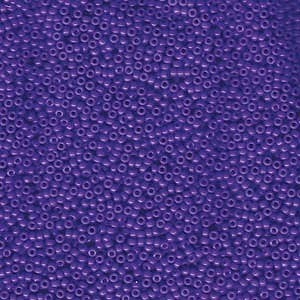Miyuki Rocailles Perlen 1,5mm 1486 dyed opaque Purple ca 11gr