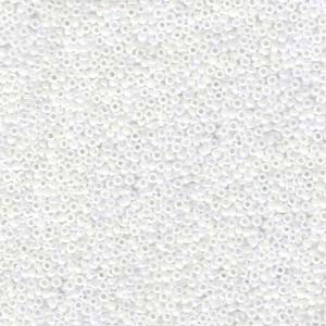 Miyuki Rocailles Perlen 1,5mm 471 Pearl White ca 11gr