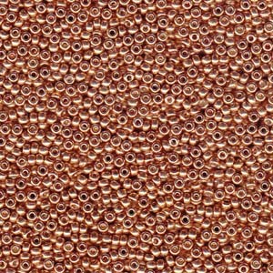 Miyuki Rocailles Perlen 1,5mm 4206 Duracoat galvanized Muscat ca 11gr