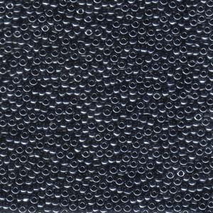 Miyuki Rocailles Perlen 3mm 0451 metallic Hematite ca 13gr