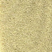 Miyuki Rocailles Perlen 1,5mm 0492FR matt opaque rainbow Cream ca 11gr