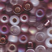 Miyuki Rocailles Perlen 4mm Mix01 Lilacs 20 Gr.