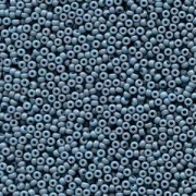 Miyuki Rocailles Perlen 1,5mm 4479 Duracoat opaque dyed Slate ca 11gr