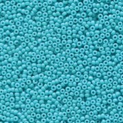 Miyuki Rocailles Perlen 1,5mm 4480 Duracoat opaque dyed Ocean ca 11gr