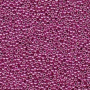 Miyuki Rocailles Perlen 2mm 4210 Duracoat galvanized Hot Pink ca 23,5gr