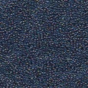 Miyuki Rocailles Perlen 1,5mm 0346 magentalined Aqua Luster ca 11gr