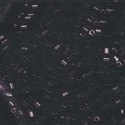 Miyuki Hexagon Perlen 8C-0401 3mm opaque Black 11gr