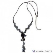 Miyuki Bead Jewelry Kit BFK 134 Spiral Rope Noctre Necklace