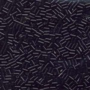 Miyuki Stäbchen Perlen Bugle Beads 1,5mm 0401 opaque Black 10gr