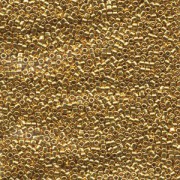 Miyuki Delica Perlen 2,2mm DBM0031 metallic 24 Karat Gold plated 7,2 Gr.