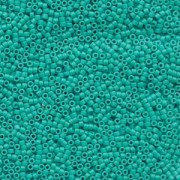Miyuki Delica Perlen 1,6mm DB0793 Opaque Dyed matt Turquoise 5gr