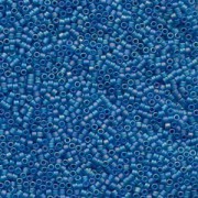 Miyuki Delica Perlen 1,6mm DB0862 Matt light Blue AB 5gr