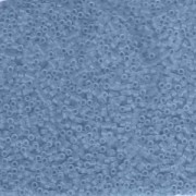 Miyuki Delica Perlen 1,6mm DB1270 transparent matt Azure ca 5gr
