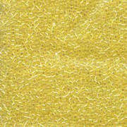 Miyuki Delica Perlen 1,3mm DBS0171 transparent rainbow Yellow 5gr