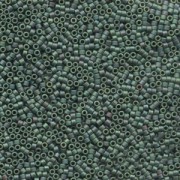 Miyuki Delica Perlen 1,6mm DB0373 metallic matte Dark Sage Green 5gr