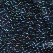 Miyuki Delica Perlen 3mm DBL0002 metallic rainbow Midnight Blue ca 6,8 Gr.