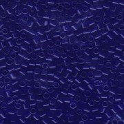 Miyuki Delica Perlen 3mm DBL0707 transparent Sapphire ca 6,8 Gr.