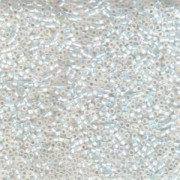 Miyuki Delica Perlen 1,3mm DBS0222 opaque rainbow White Opal 5gr