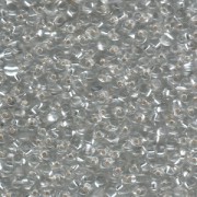 Miyuki Tropfen Perlen 3,4mm 0001 transparent silverlined Clear 10gr