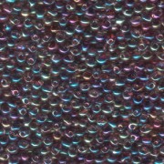 Miyuki Tropfen Perlen 3,4mm 0256 transparent rainbow Light Amethyst 10gr