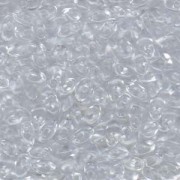Miyuki Long Magatama Perlen 4x7mm ca8,5gr 0131 transparent Clear