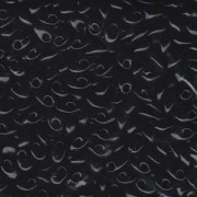 Miyuki Long Magatama Perlen 4x7mm ca8,5gr 0401 opaque Black