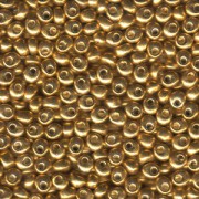 Miyuki Magatama Perlen 4mm 1053 metallic Gold ca 24gr