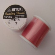 Miyuki Perlenfaden rose 50m