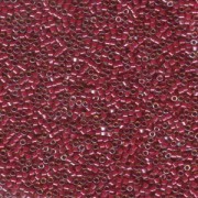 Miyuki Delica Perlen 1,6mm DB0283 lined Amber Cranberry 5gr
