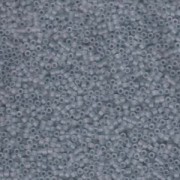 Miyuki Delica Perlen 1,6mm DB0381 matt transparent shadow Grey 5gr